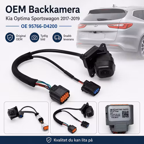 Kia Optima Sportswagon 2017–2019 Backkamera Original OEM 95766-D4200