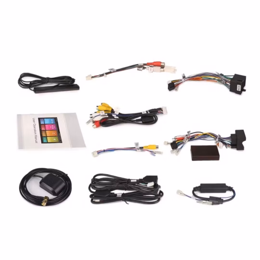 7” Android 14 Bilstereo för Porsche Cayenne – 8-Core, DVD/CD, CarPlay, Android Auto, 4G LTE, GPS, DSP & IPS-skärm
