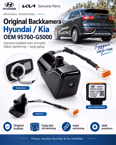 Backkamera Hyundai Kia Original OEM 95760-G5000 – Rear View Camera | MOBIS