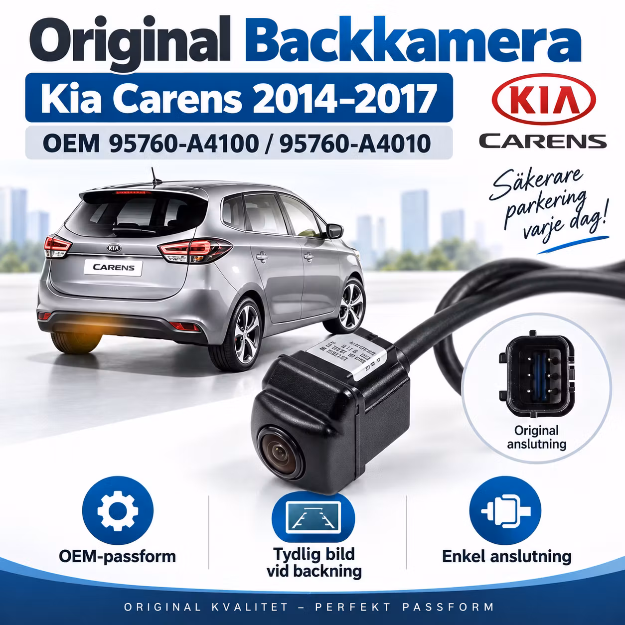 Original Backkamera Kia Carens 2014-2017 OEM 95760-A4100