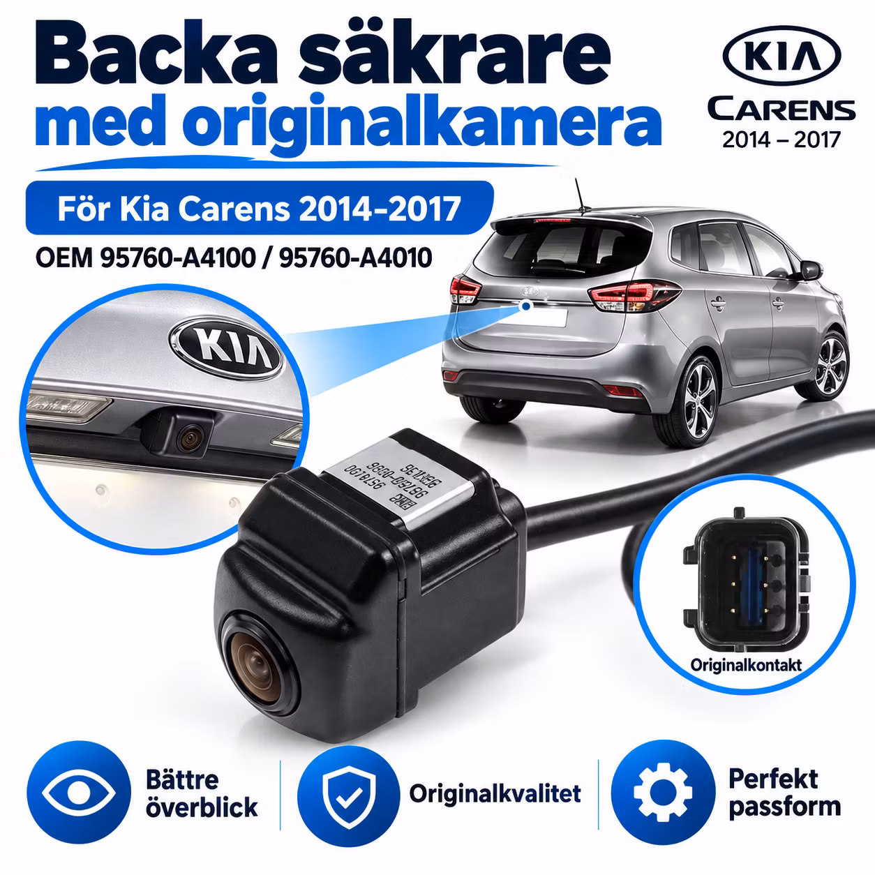 Original Backkamera Kia Carens 2014-2017 OEM 95760-A4100