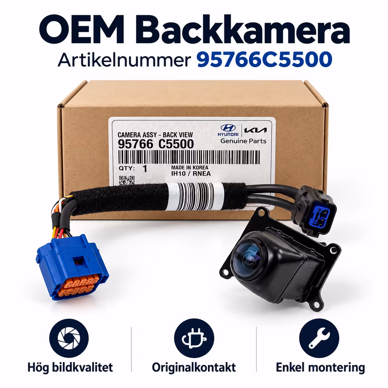Kia Sorento III (UM) 2015–2017 Original Backkamera OEM 95766-C5500 / 95766C5500