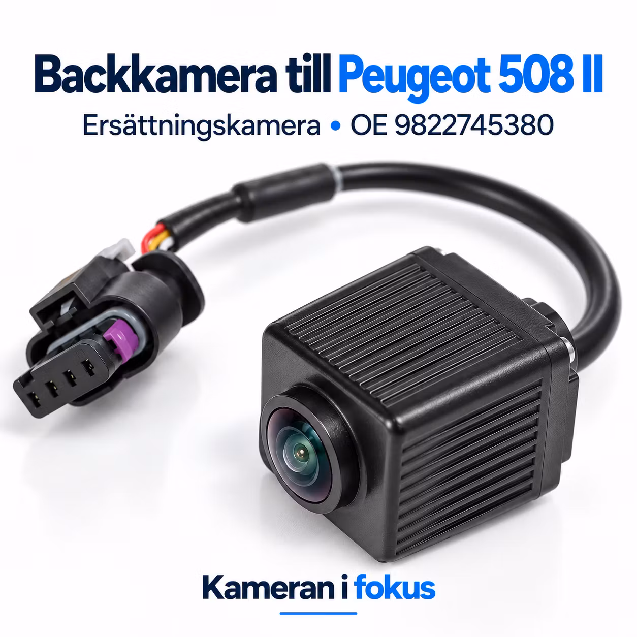 Backkamera Peugeot 508 II – Ersättningskamera OE 9822745380