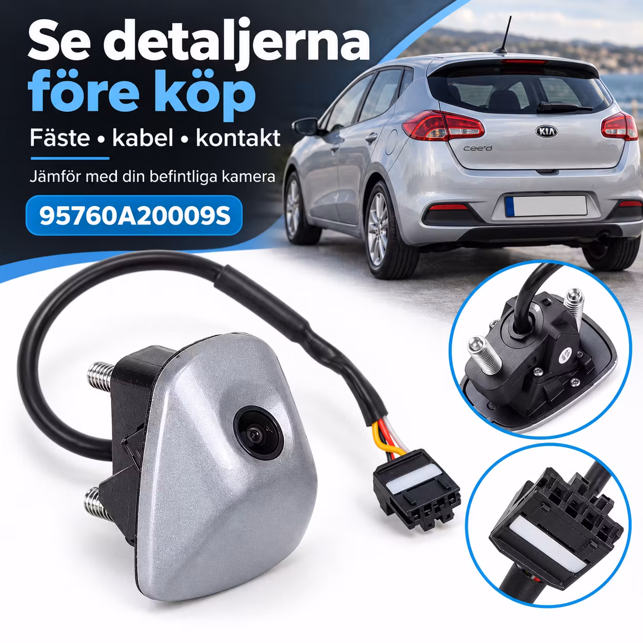 Backkamera Kia Ceed JD 2012–2015 – OE 95760A20009S