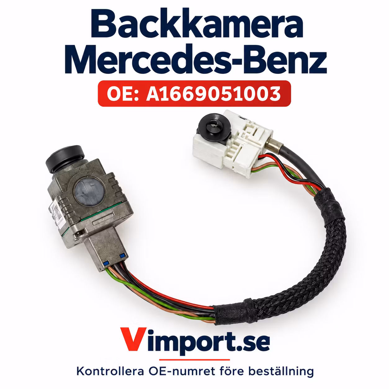 Backkamera Mercedes ML W166 2011–2015, GLE 2015–2019 & GL – A1669051003
