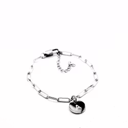 Extra tags Engraved bracelet Name link