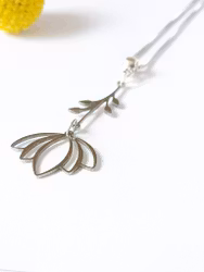 Necklace Lotus flower