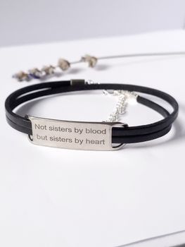 Armband "sisters by heart"