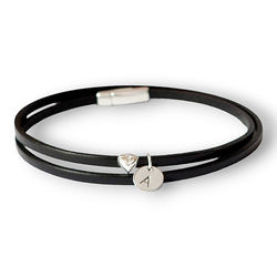 Armband hjärta en tag