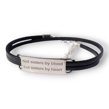 Armband "sisters by heart"