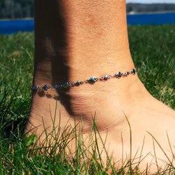 Ankle stainless steel hearts