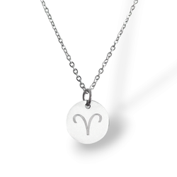 Engraved necklace Zodiac