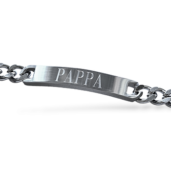 Graverat armband herr