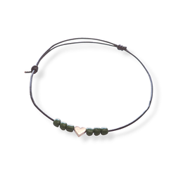 Lilla Hjärtat med pärlor armband