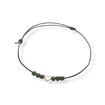 Lilla Hjärtat med pärlor armband
