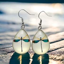 Dragonfly earrings