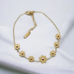 Armband Blommor