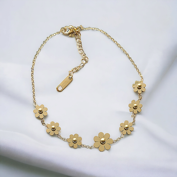 Armband Blommor
