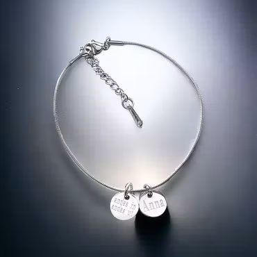 Graverat armband Andas