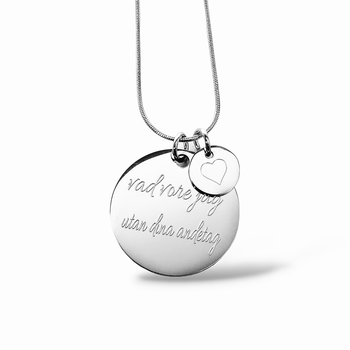 Graverat halsband Andetag