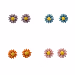 Örhängen sommarblommor