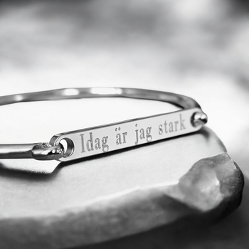 Bangle med personlig gravering