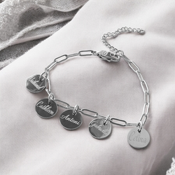 Graverat armband Namnlänk