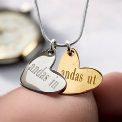 Halsband andas hjärta