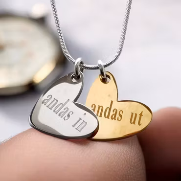 Halsband andas hjärta