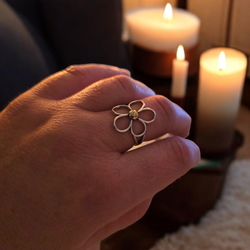 Ring Stor Blomma