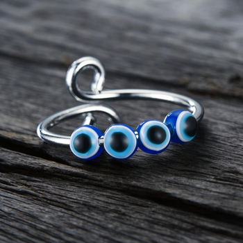 Antistressring Blå
