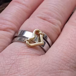 Ring Gold Heart