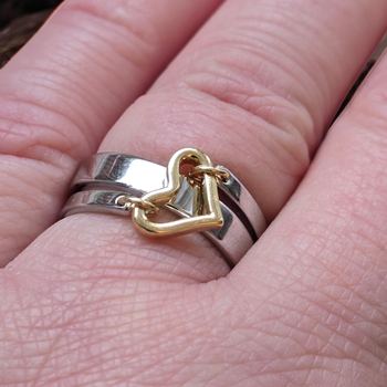 Ring Gold Heart