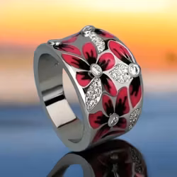 Ring magic röd