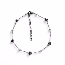 Fotlänk silver / guld