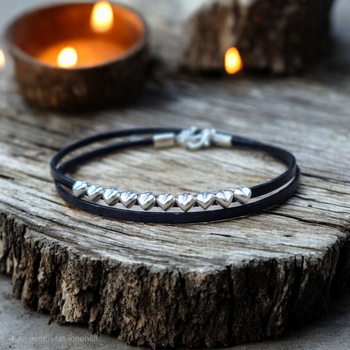 Armband Heart to Heart - finns i flera färger