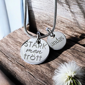 Halsband STARK men TRÖTT