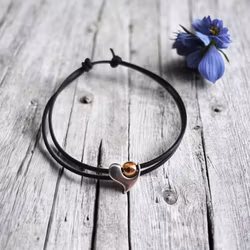Armband Hjärta i rosé