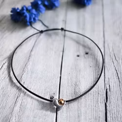 Halsband Hjärta i rosé