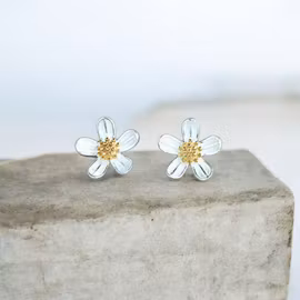 Örhängen Vitsippor