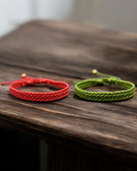 Flätat armband