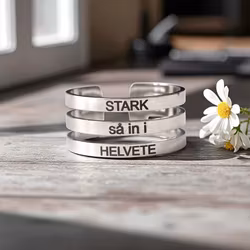 Graverad ring STARK så in i HELVETE