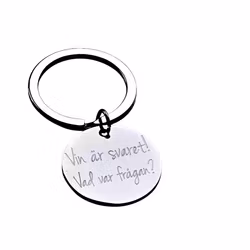 Nyckelring Vin är svaret!