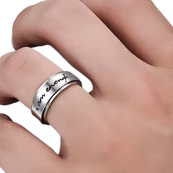 Antistress ring i am enough