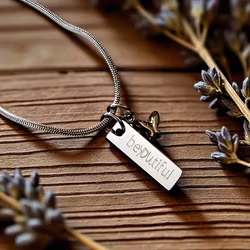 Graverat halsband be YOUtiful