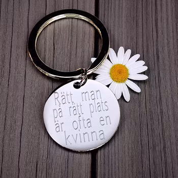 Nyckelring Rätt man är