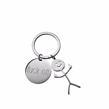 Nyckelring Fuck off
