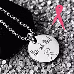 Graverat halsband Här och Nu - ribbon