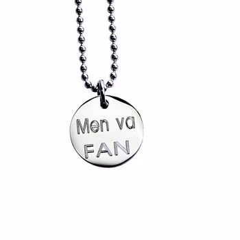 Graverat halsband Men va FAN