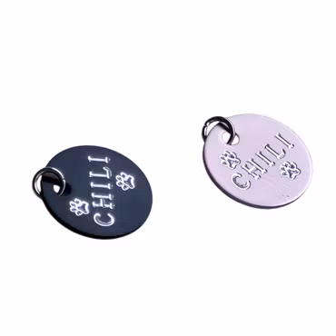 Graverade Hund/katt tags